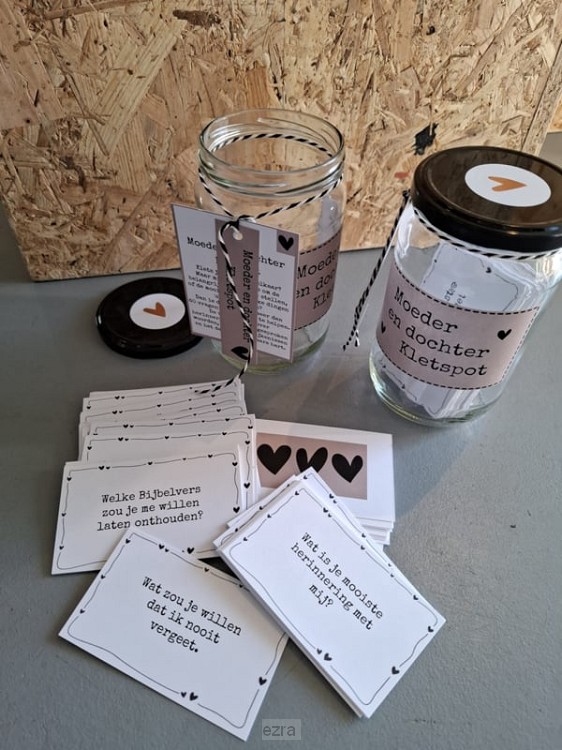 Moeder en dochter kletspot