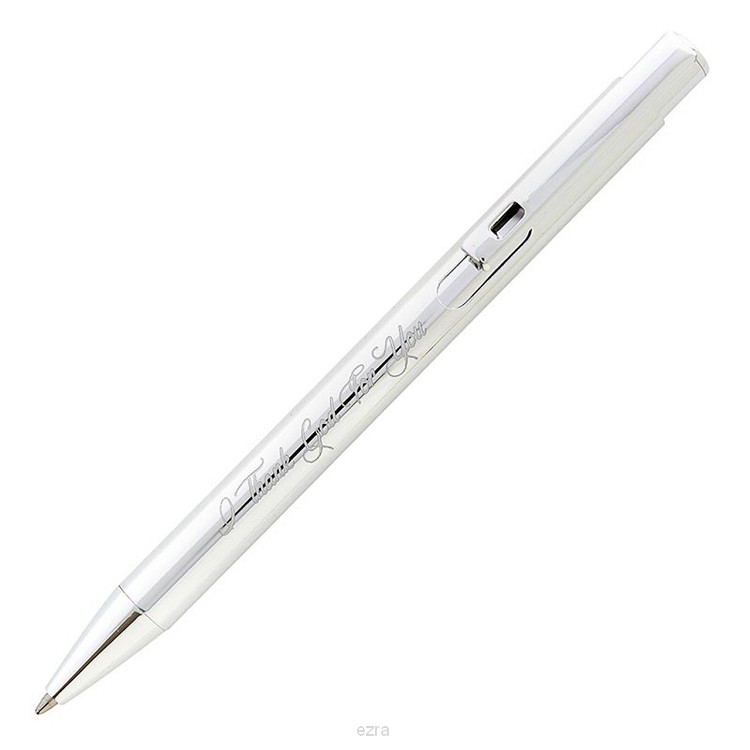 Pen I thank God silver