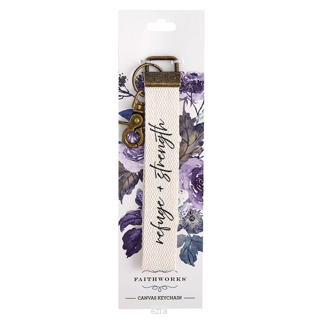 Keychain Refuge and strength