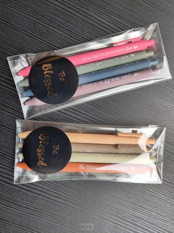 Pen 1 stuks - assorti kleur en tekst