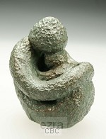 Beeld  2d wonder van toen 10cm groen