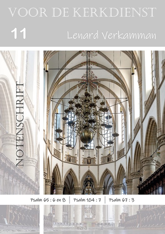 Voor de kerkdienst 11 Notenschrift