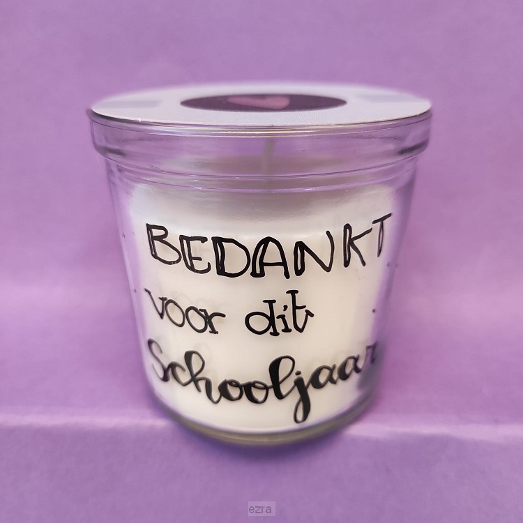 Geurkaars Bedankt dit schooljaar!