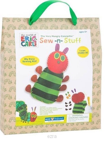 Rupsje nooitgenoeg knutselset 19-delig