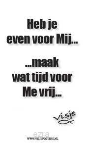 Kaart visje heb je even voor mij