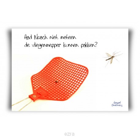 Minikaart kon noach niet meteen de vlieg