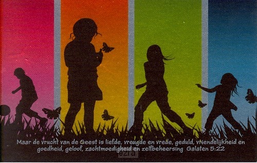 Minikaart maar de vrucht van de Geest