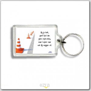 Sleutelhanger als je bidt