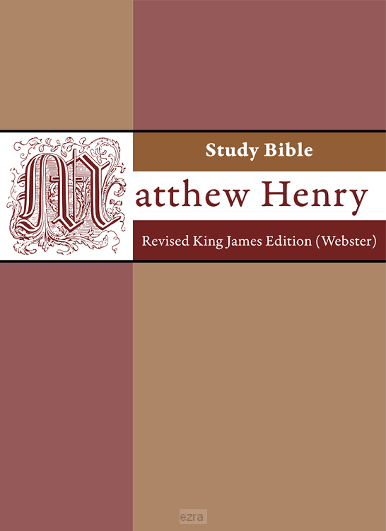 Matthew Henry Study Bible