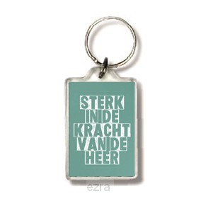 Sleutelhanger sterk in de kracht