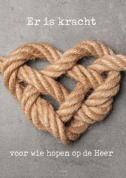 Wenskaart er is kracht voor wie hopen op