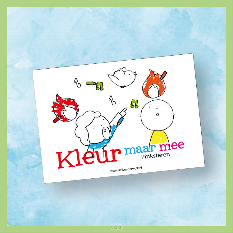 Kleur maar mee pinksteren