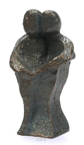 Beeld 602e samen 6cm blauw