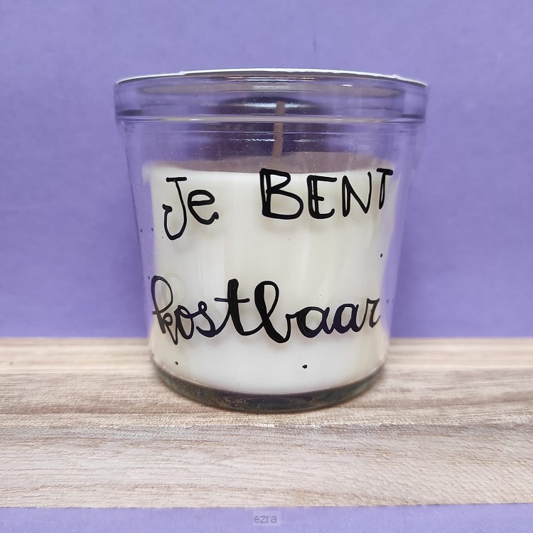 Geurkaars Je bent kostbaar