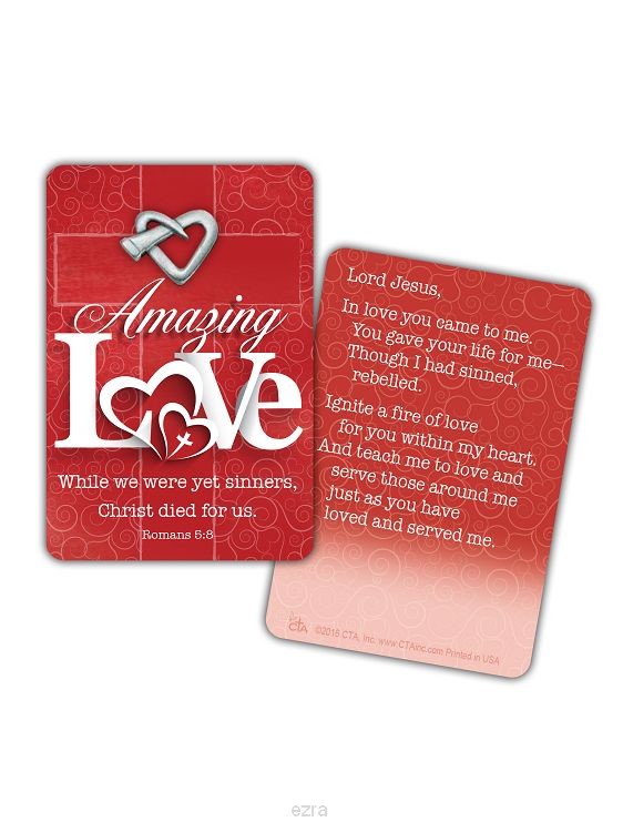 Pin & card amazing love