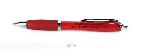 Balpen groen je bent een parel