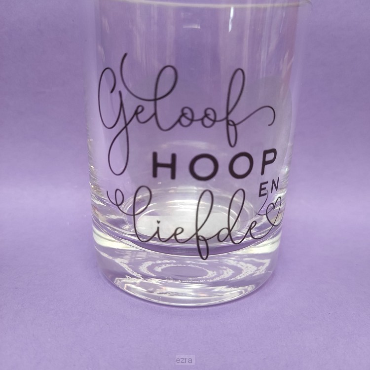 Vaas Geloof hoop en liefde