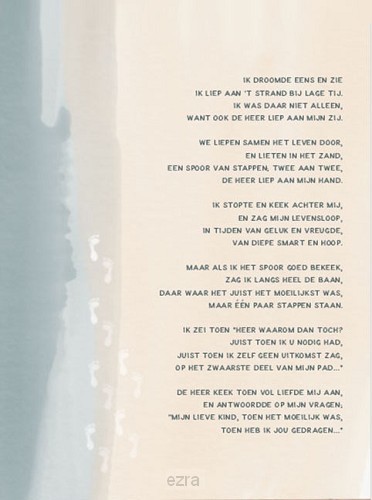 Voetstappen in het zand