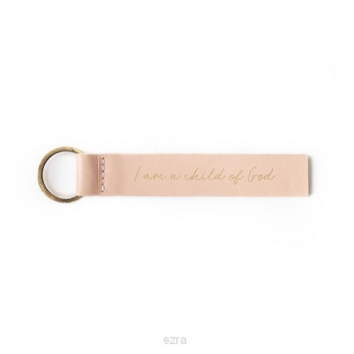 I am a child of god poederroze leer