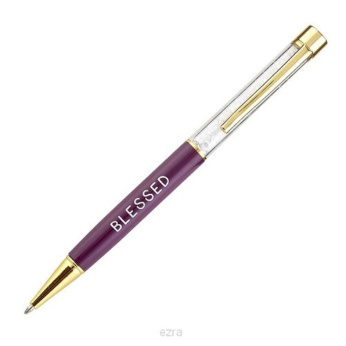Crystal pen blessed purple