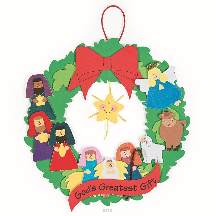 Foam God's greatest gift wreath*