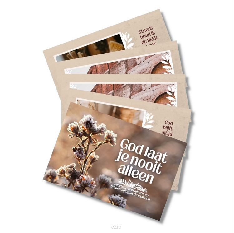 Cadeaukaartjes God laat je nooit alleen*