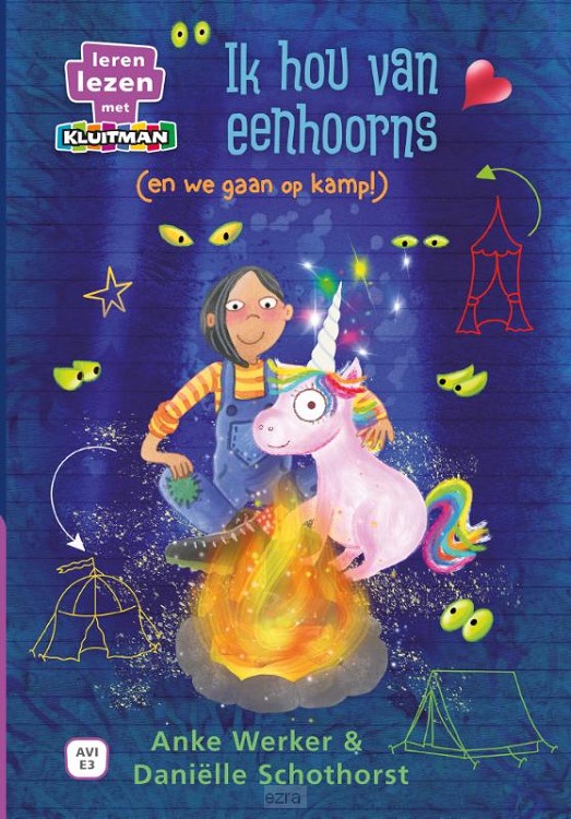 Ik hou van eenhoorns (en we gaan op kamp