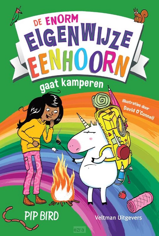Enorm eigenwijze eenhoorn gaat kamper