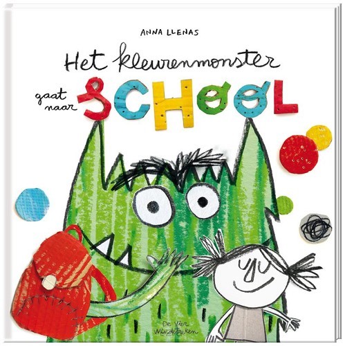 Kleurenmonster gaat naar school