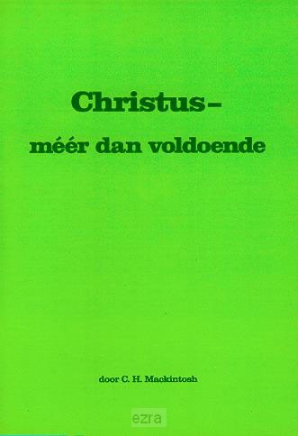 Christus meer dan voldoende