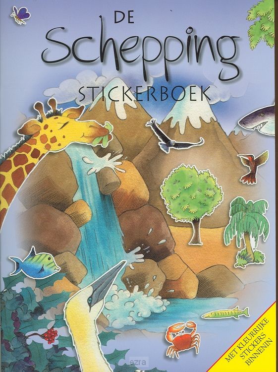 Schepping stickerboek