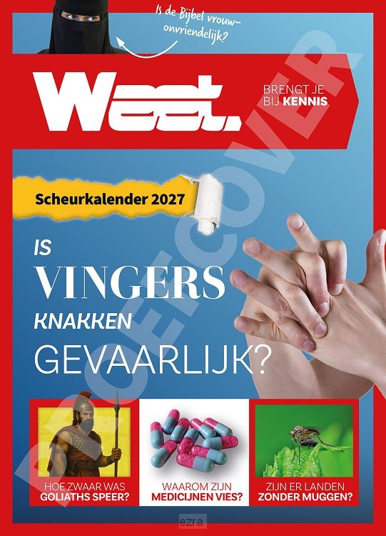 Weet scheurkalender 2027