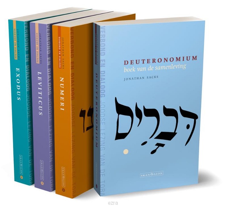 4-pak Exodus + Leviticus + Numeri + Deut