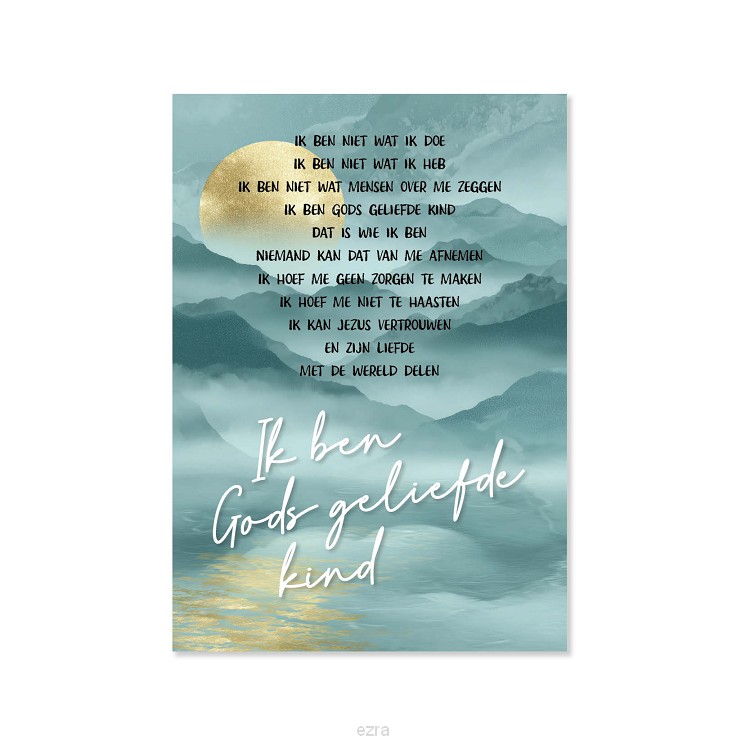 Forex A3 Gods geliefde kind groen