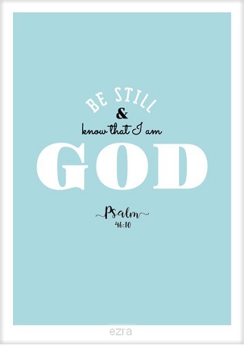 Kaart be still