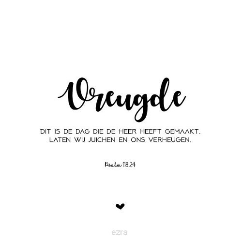 Kaart vreugde