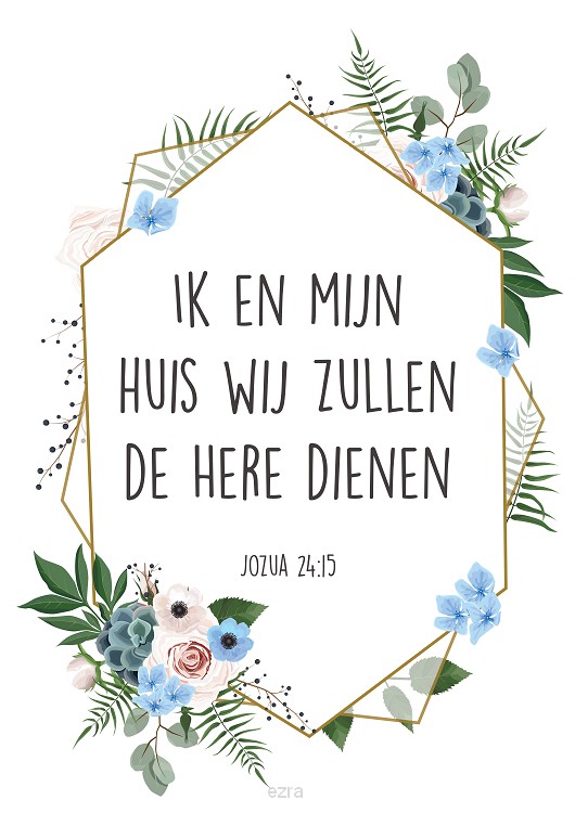 Poster a4 Ik en mijn huis