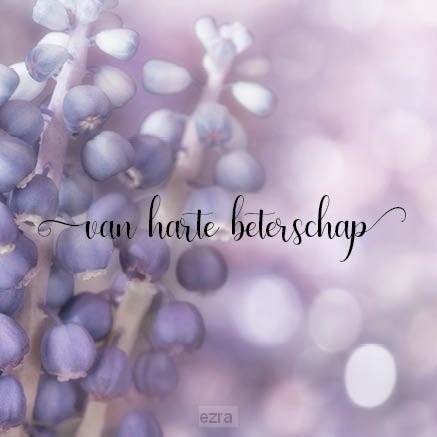 Kaart van harte beterschap