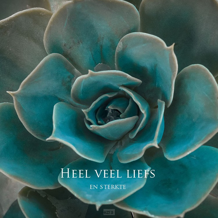 Kaart heel veel liefs en sterkte