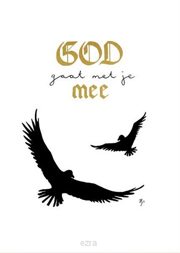 Kaart God gaat met je mee