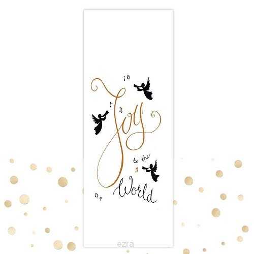 Boekenlegger joy to the world