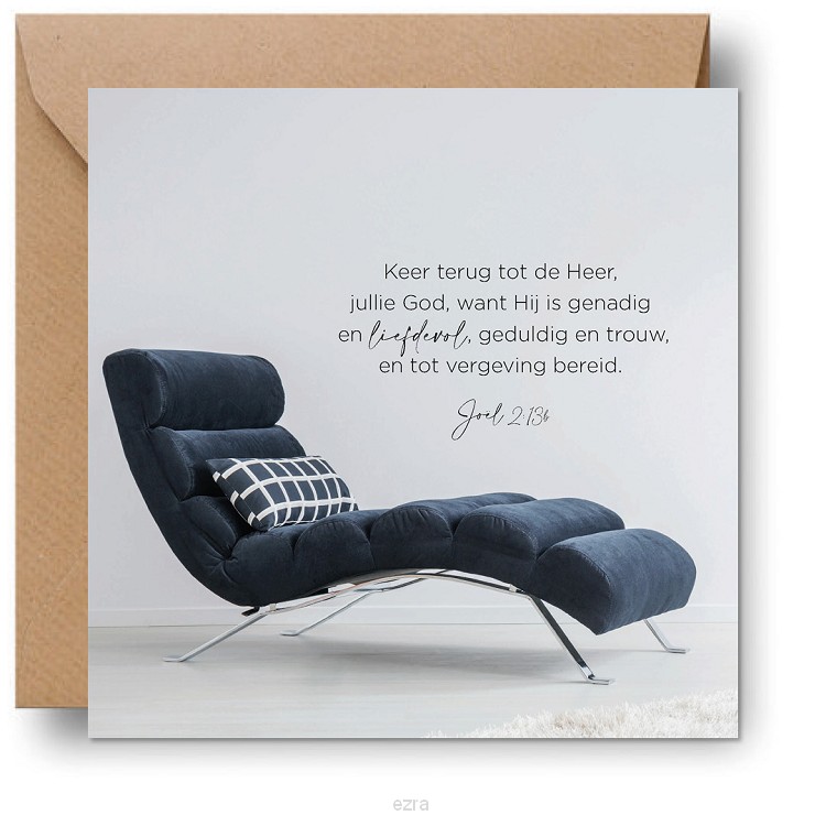 Cadeaubordje keer terug tot de Heer