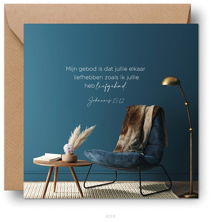 Cadeaubordje liefhebben zoals Ik heb lie