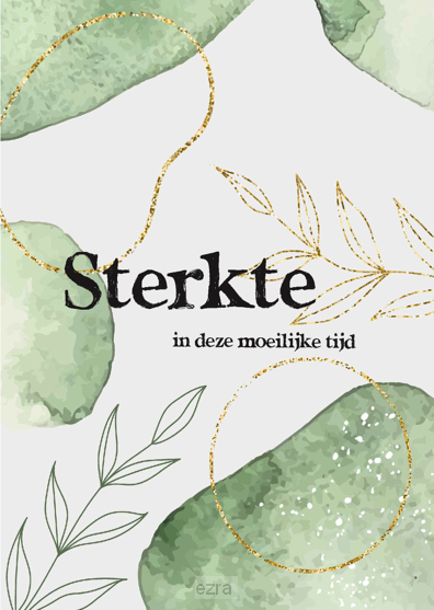 Wenskaart sterkte in deze moeilijke tijd