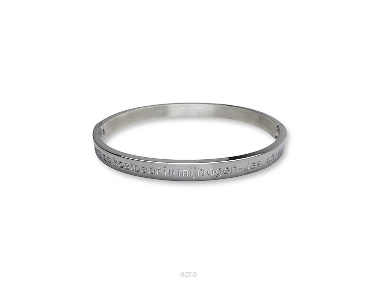 Bangle jesaja 43 zilver