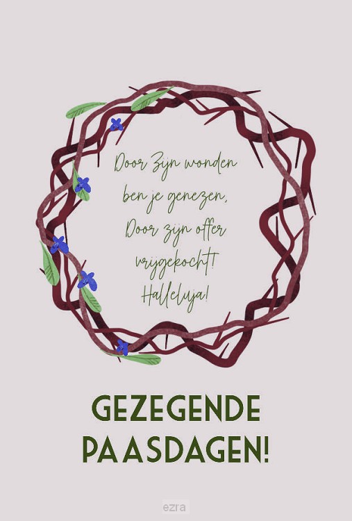 Kaart door Zijn wonden