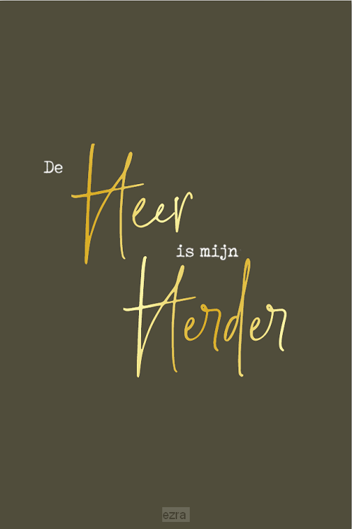 Kaart de Heere is mijn Herder