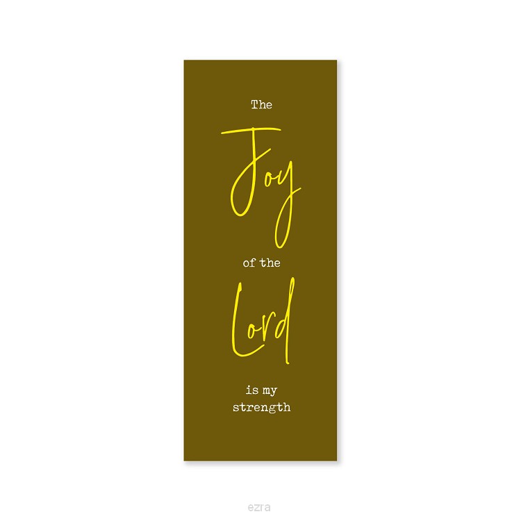 Boekenlegger The joy of the Lord is my s