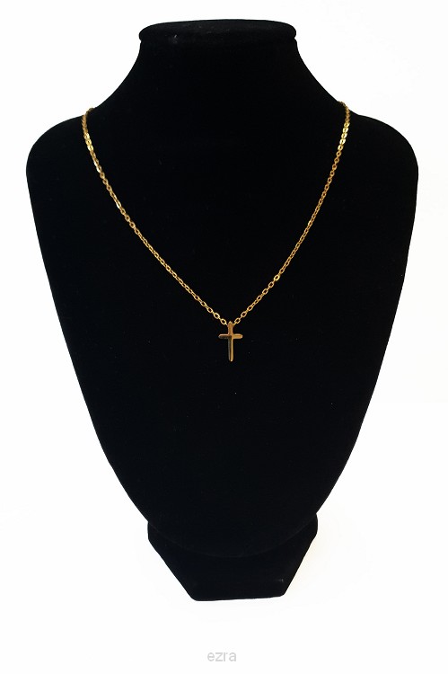 Ketting kruisje - goud