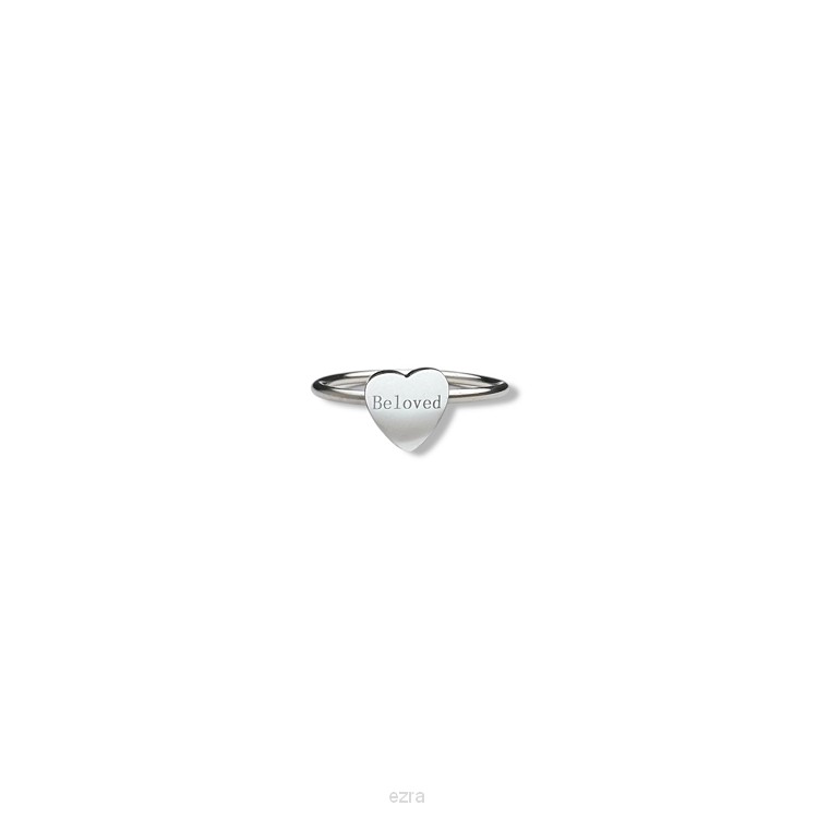 Ring Beloved  zilver  9